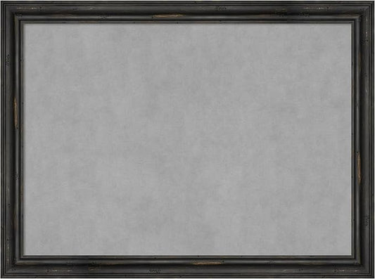 Amanti Art Black Framed Magnetic Board 23x31 Medium Vision Board by AmantiArt