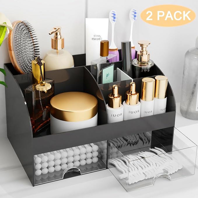 Makeup Organizer with Drawers, Cosmetic Storage - Image 2
