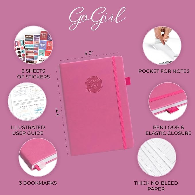 GoGirl Weekly Schedule Planner – Hourly Work & Life Planner - Image 2
