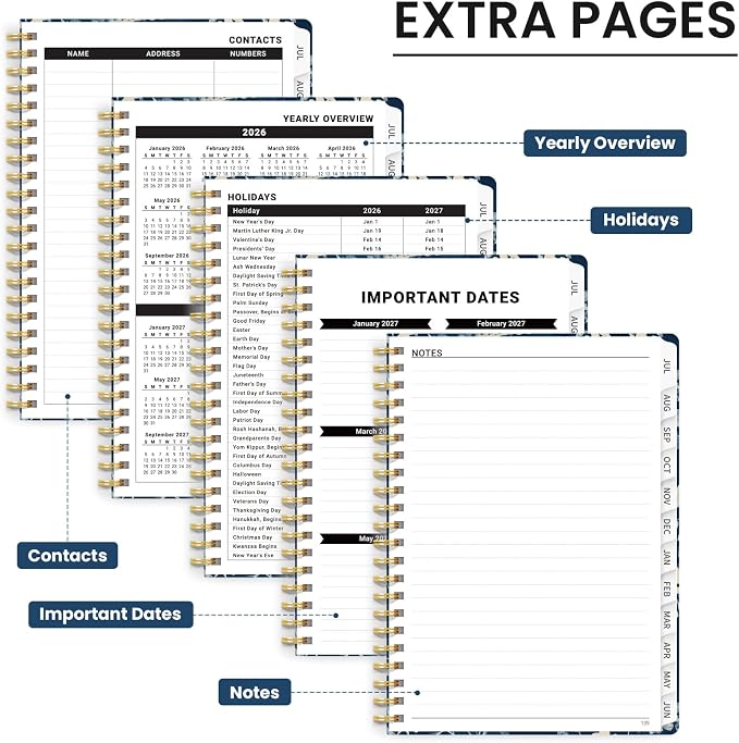 Planner 2026-2027, Monthly and Weekly Academic Planner July 2026 - Image 5