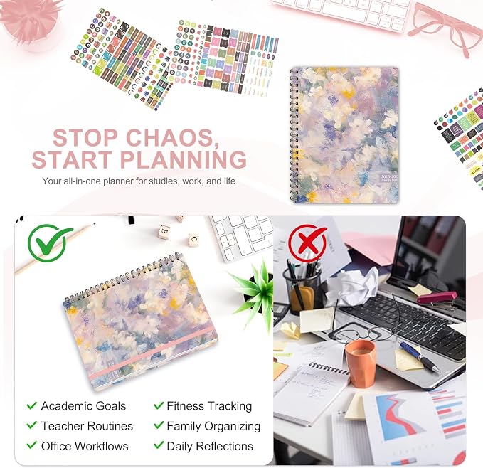 Planner 2026-2027, Weekly and Monthly Academic Planner, July 2026 - Image 6