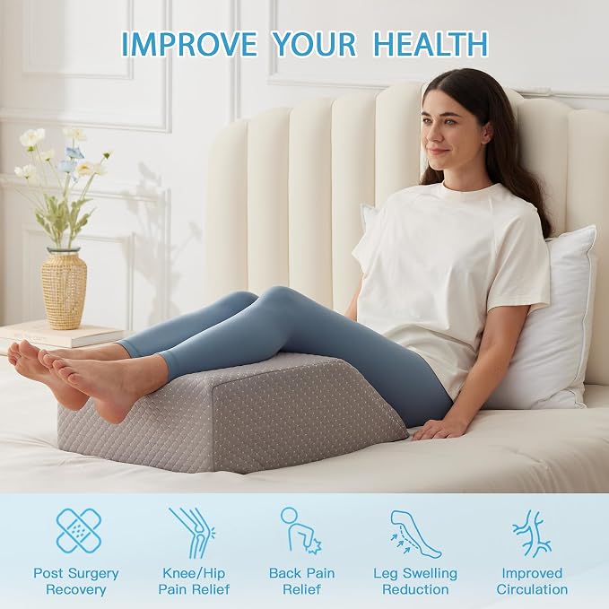 MEGCXIT Leg Pillow Elevation Blood Circulation, Leg Wedge - Image 5