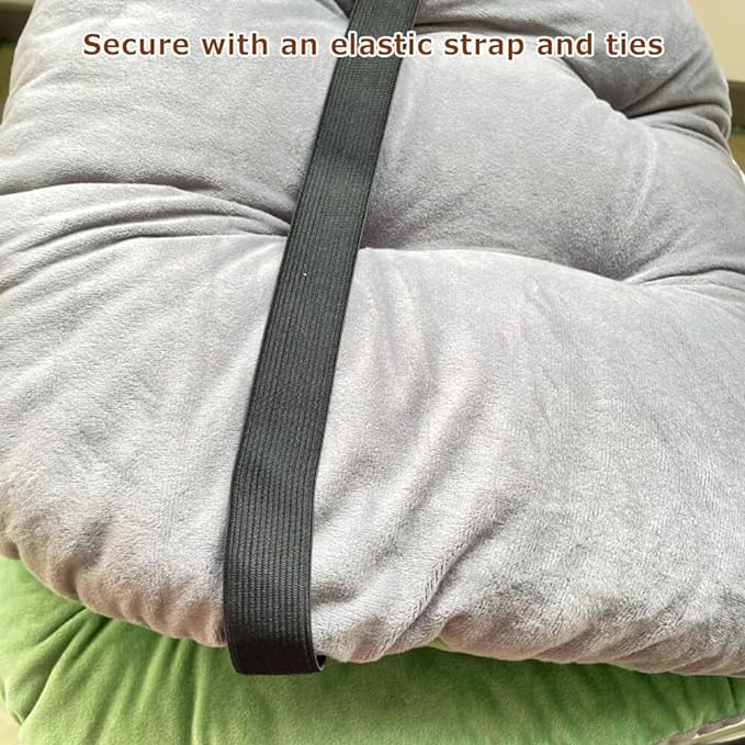 Brown Office Chair Cushion, Soft Seat Cushion - Image 7