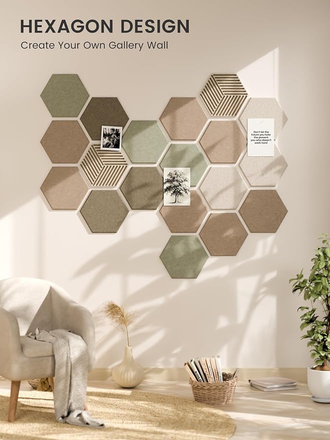 Fluxynara Hexagon Cork Board Alternative - Image 6