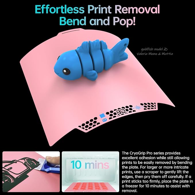 BIQU CryoGrip Pro Glacier Pink Compatible - Image 4