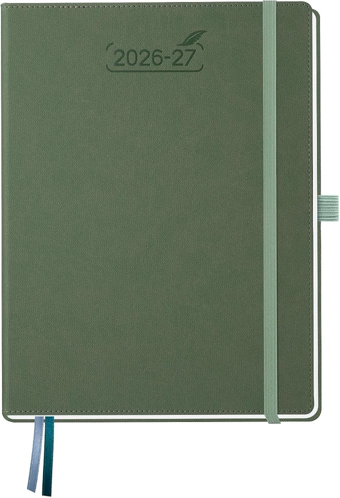 BEZEND Weekly Planner 2026-2027 Horizontal Layout Notebook 18 Months Academic by BEZEND