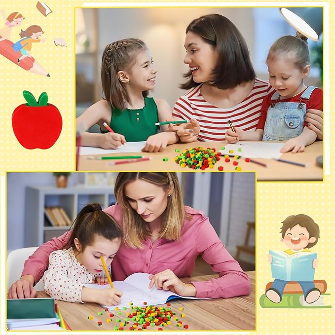 JUNEBRUSHS 150pcs Apples Erasers - Image 6