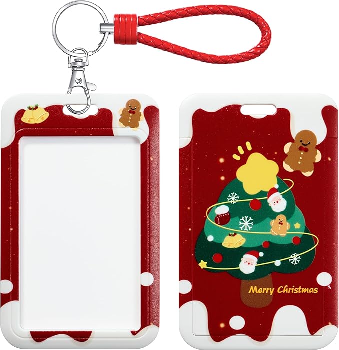 ID Card Badge Holder Key Chain by SHININGEYES