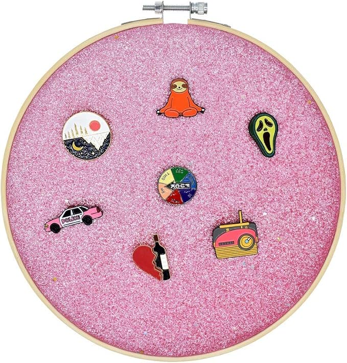 Wall Hanging Brooch Jewelry Storage Display Stand Enamel Pin Display Holder - Image 2