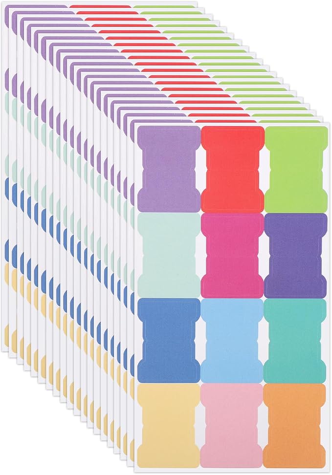 30 Sheets/360 Pieces Sticky Index Tabs, Double Sided Book Page Markers Mark by XIHIRCD