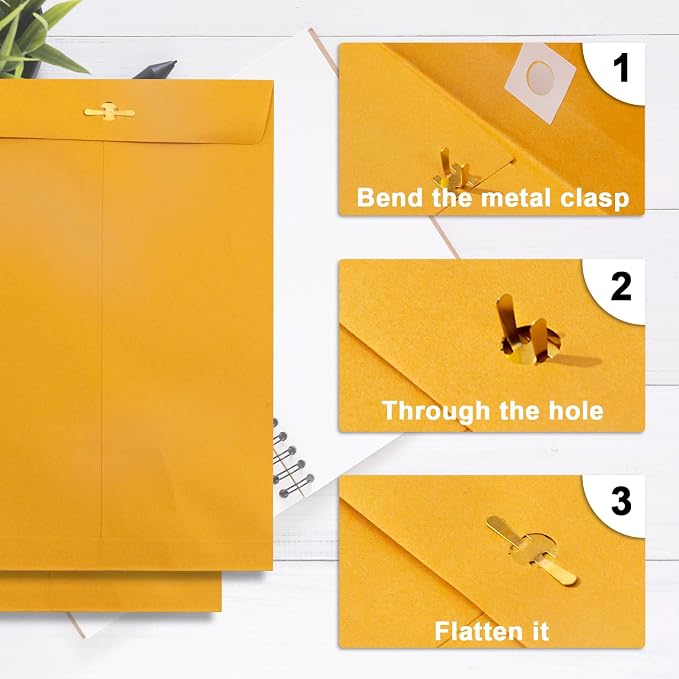6x9 Clasp Envelopes - Image 5