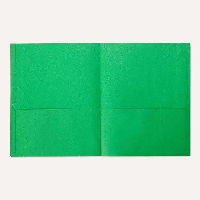 Amazon Basics Two-Pocket Folders, Letter Size - Image 5