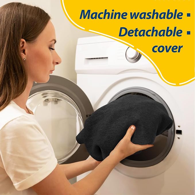 AAAAAcessories D-Shaped Chair Cushions, Machine-Washable Cover - Image 4