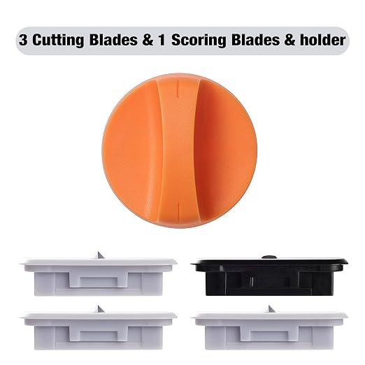 Likart 4-Pack Paper Cutter Replacement Blades Kit, Portable Trimmer Cutting - Image 2