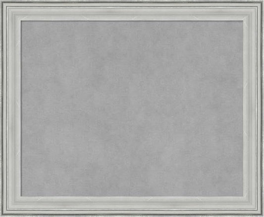 Amanti Art Silver Framed Magnetic Board 19x23 Small Vision Board by AmantiArt