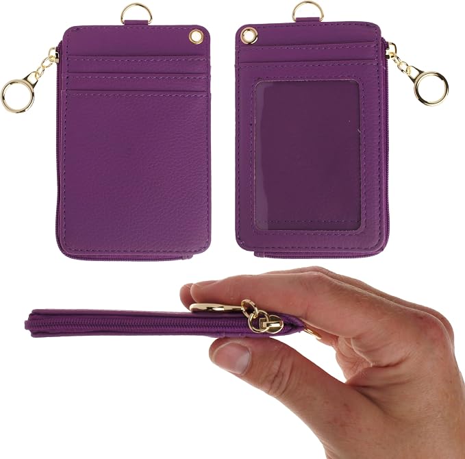 Mondo Designs 2-in-1 ID Badge Holder & Lanyard Wallet - Image 2