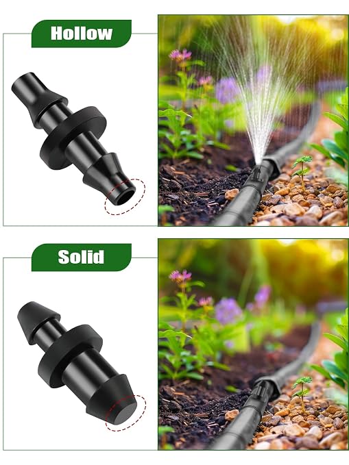 Kalolary Drip Irrigation Tubing Hole Punch Kit, 2-in-One Drip Irrigation Hole - Image 5