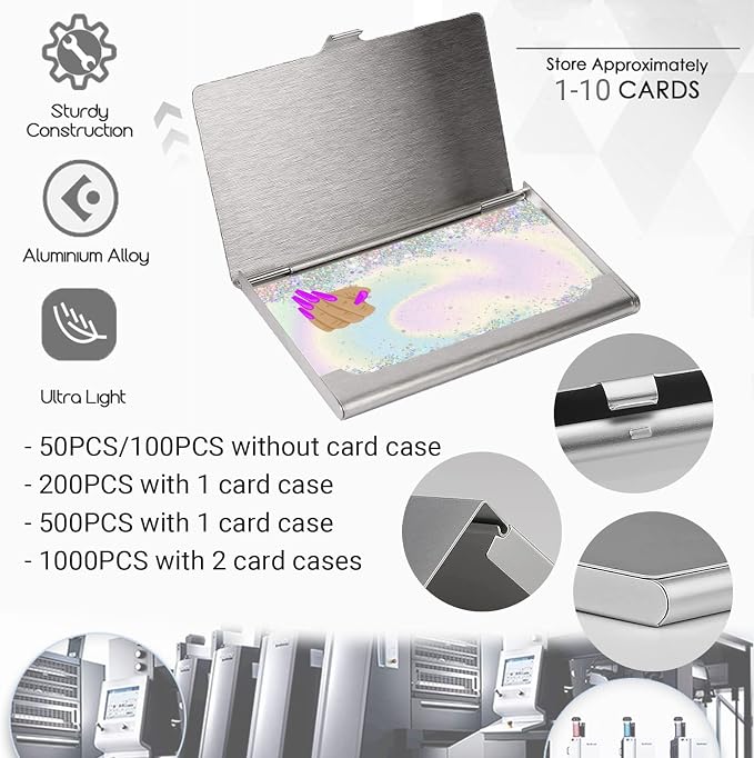 Custom Business Cards Double-Sided Personalized Stationery | Professional - Image 4