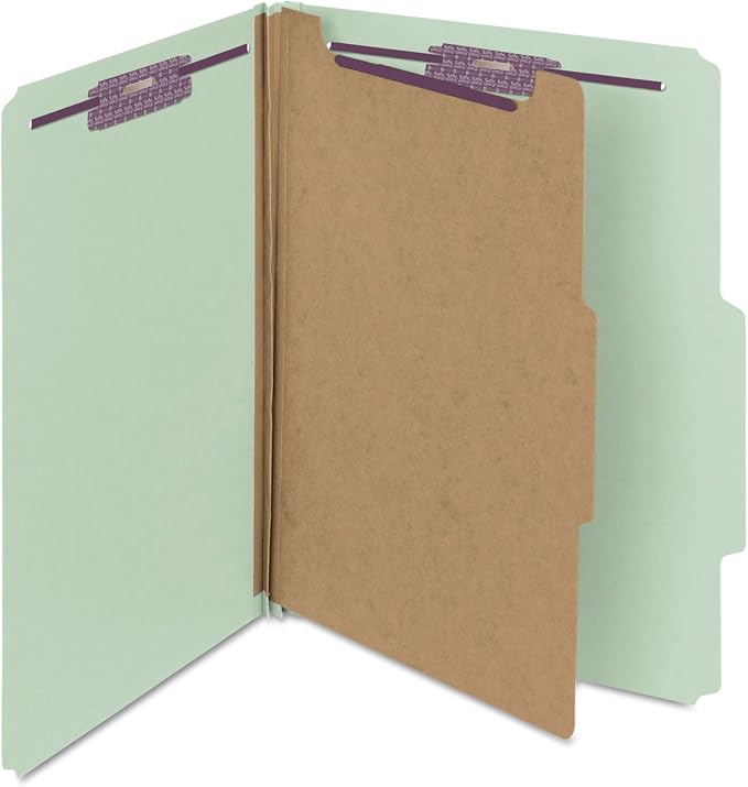 Smead Pressboard Classification File Folder - Image 4