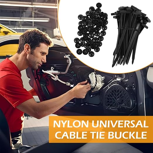 Upgrade Nylon Universal Cable Tie Buckle - Image 6
