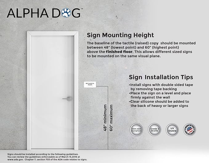 ALPHA DOG ADA SIGNS - Image 5