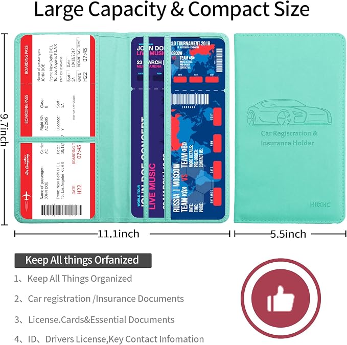 Car Registration and Insurance Card Holder - Image 2