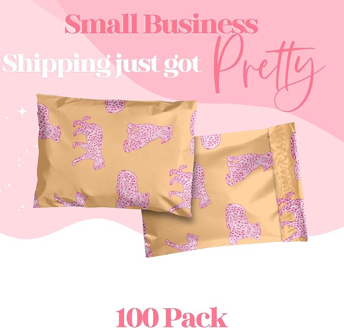 Pretty Package Store 10x13 Designer Poly Mailer 100 Pack Heavy Duty Waterproof - Image 2