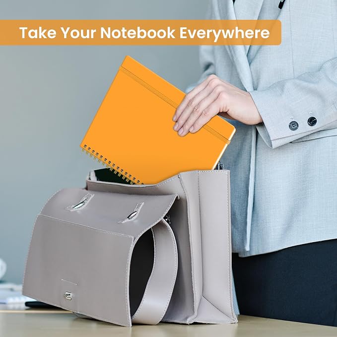 Taja Spiral Lined Notebook, 8.5"x11" Notebooks - Image 7