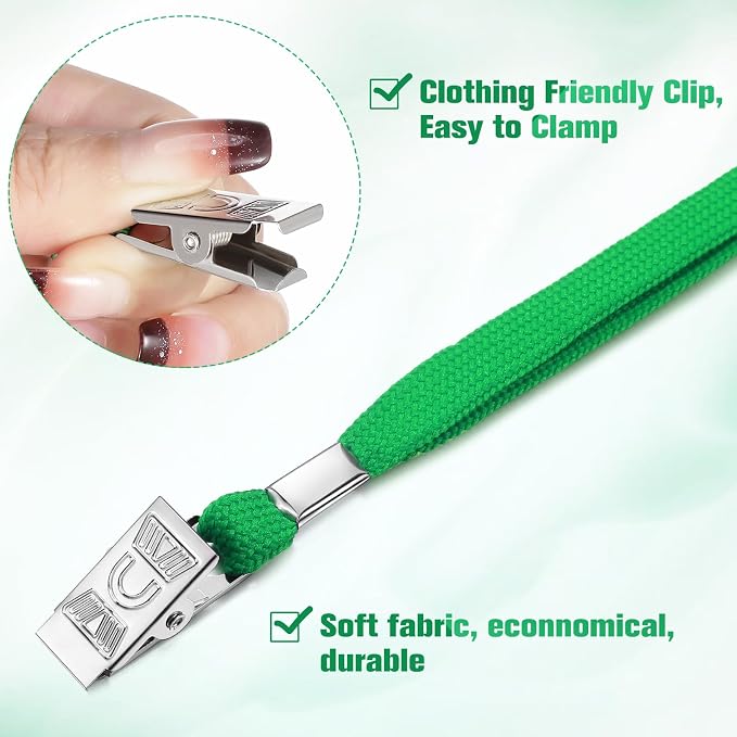 Marspark 100 Pcs ID Badge Holder - Image 6