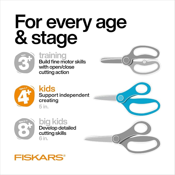 Fiskars 5" Pointed-Tip Scissors - Image 4