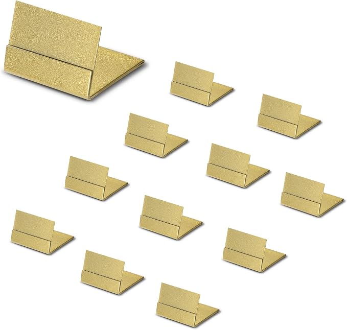 Gold Table Number Holders, Anniversaries, and Parties by PODUFF