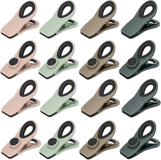 TACGEA Chip Clips, Magnetic Bag Clips by TACGEA