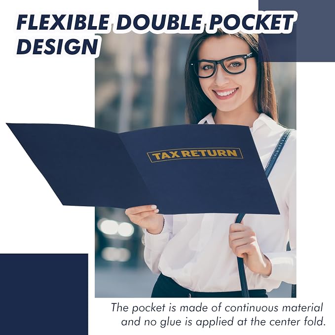50 Pcs Tax Return Folders Bulk - Image 6