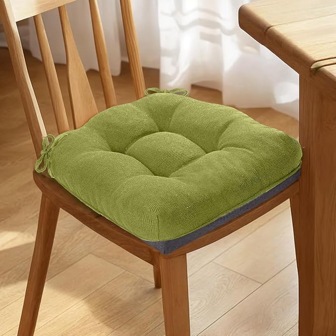 MAGIC ELEPHANT Chair Cushions for Dining Chairs, Memory Foam Kitchen Chair - Image 7