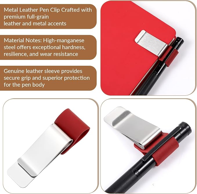 12Pcs Passport Size Notebook Accessories Kit - Image 6