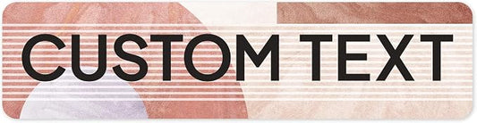 Custom Sign, Custom Street Sign, 11 Font Colors, 13 Font Styles, 4 Hole Options by MySignCenter