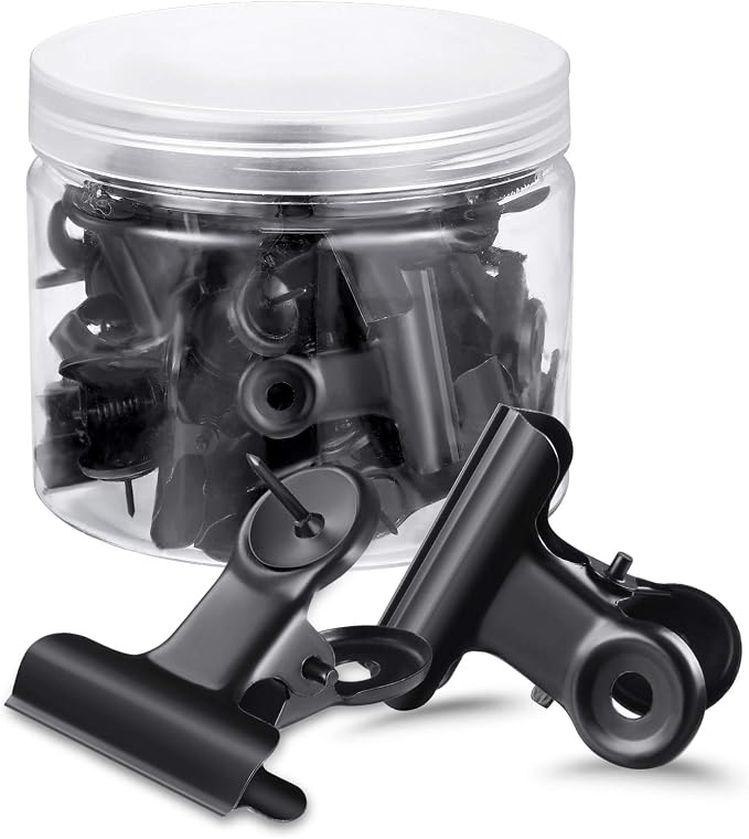 Outus 30 Pcs Push Pins Clips Thumb Tacks by Outus