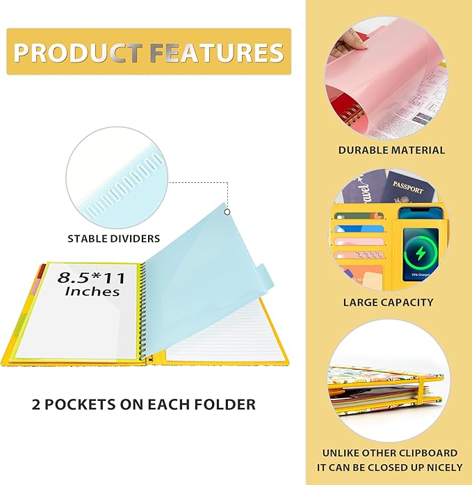 Ospelelf Clipboard with Storage - Image 4