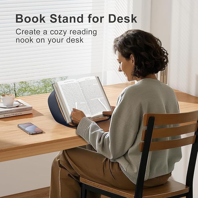 ERGONOV Lap Book Stand for Hands Free Reading Comfortable Reading Pillow Stand - Image 3