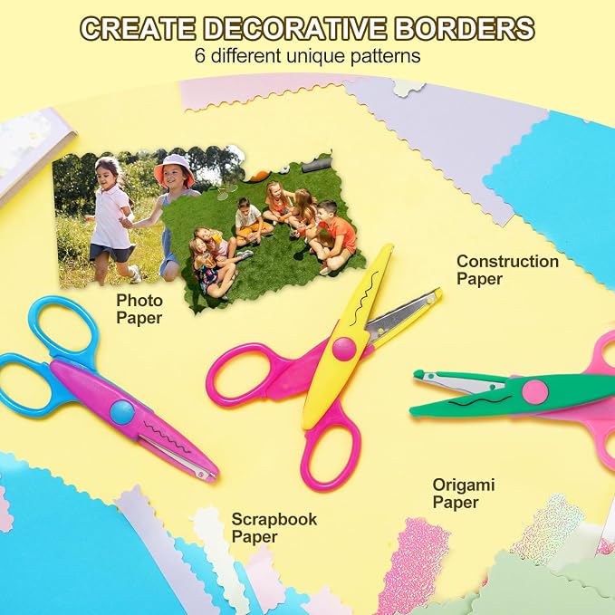 UCEC 8 Pack Craft Scissors - Image 3