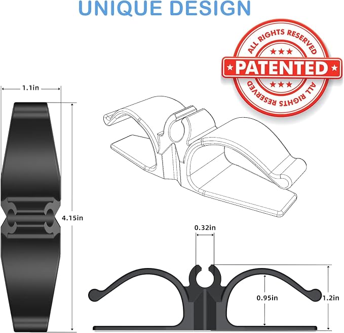 Lancord Cord Organizer for Appliances, 12 Pack Upgraded Kitchen Appliance Cord - Image 4