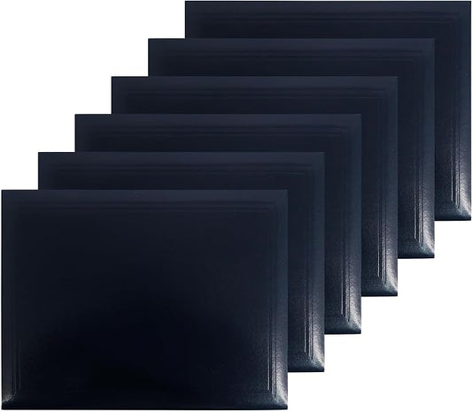 GraduationMall 8.5"x11" Smooth Padded Diploma Cover Certificate Holder Darkblue by GraduationMall%C2%AE
