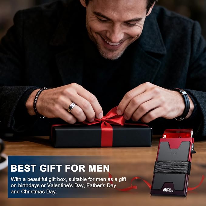 SEMORID Slim Aluminum Card Holder Wallet - Image 7