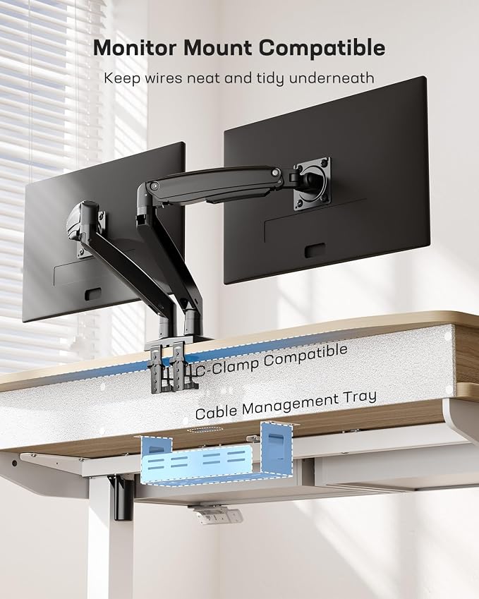 HUANUO 48 x 30 inch Electric Standing Desk - Image 6