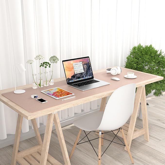 Hsurbtra Desk Pad, XXXL Extended Mouse Pad, Waterproof Desktop Blotter Protector - Image 7