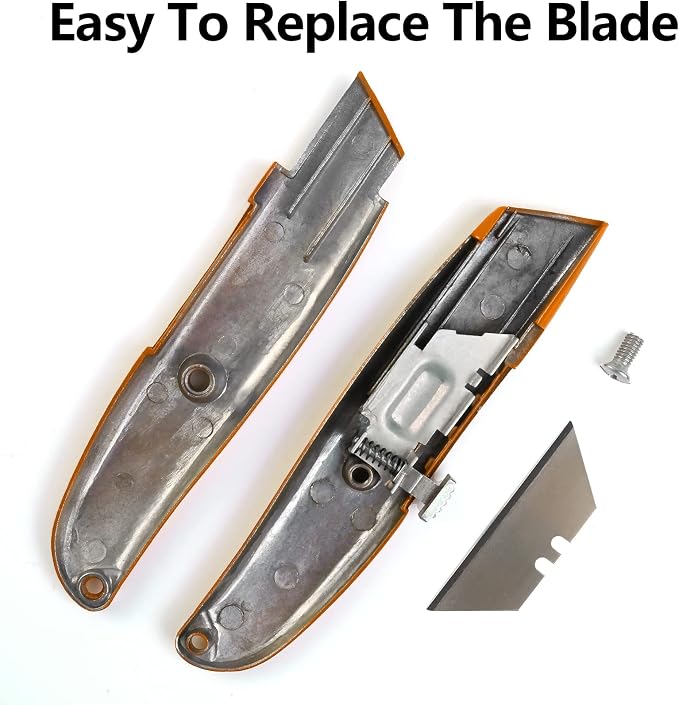 DIYSELF 2Pack Utility Knife Box Cutter Retractable Blade Heavy Duty PVC Pipe - Image 6