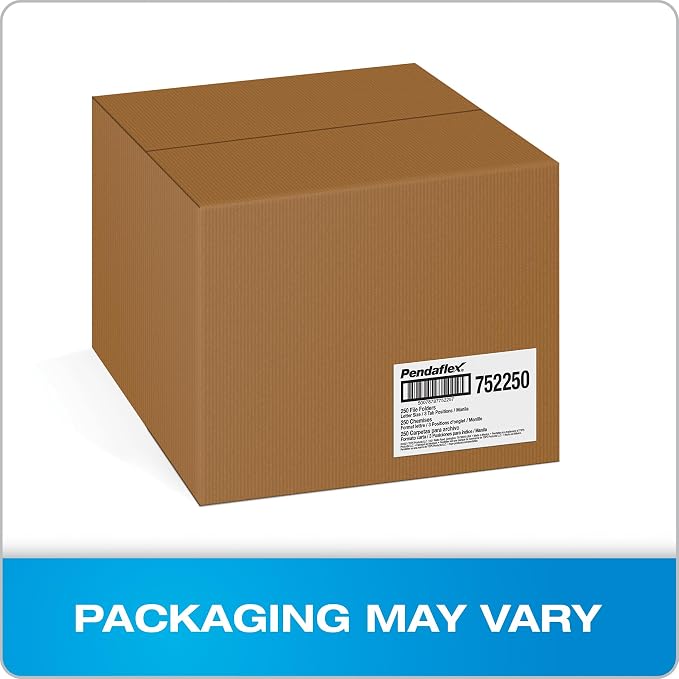 Pendaflex File Folders, 250 Bulk Package, Durable Manila Folders, Letter Size - Image 7