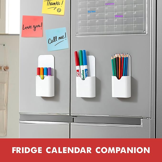 BEYGORM 4 Pack Magnetic Pen Holder - Image 3