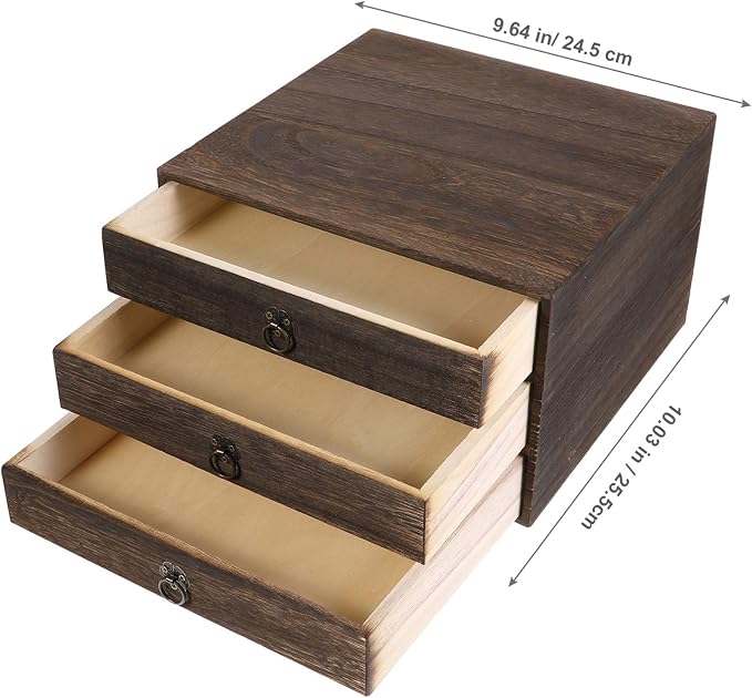 Cabilock Solid Wood Desktop Drawer Organizer - Image 4