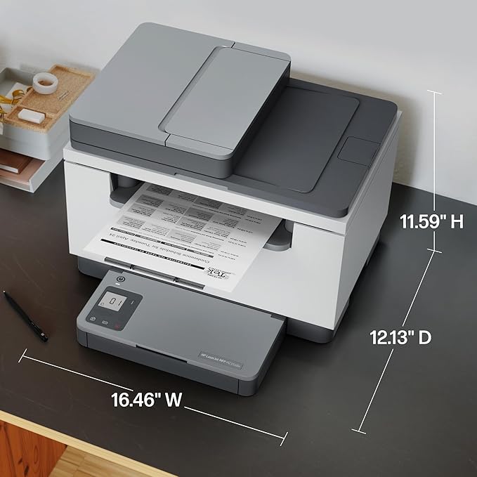 HP Laserjet MFP M235sdw All-in-One Laser Wireless Printer, Scan/Copy, Black & White, Duplex, Best for Office-DeskLoop Office